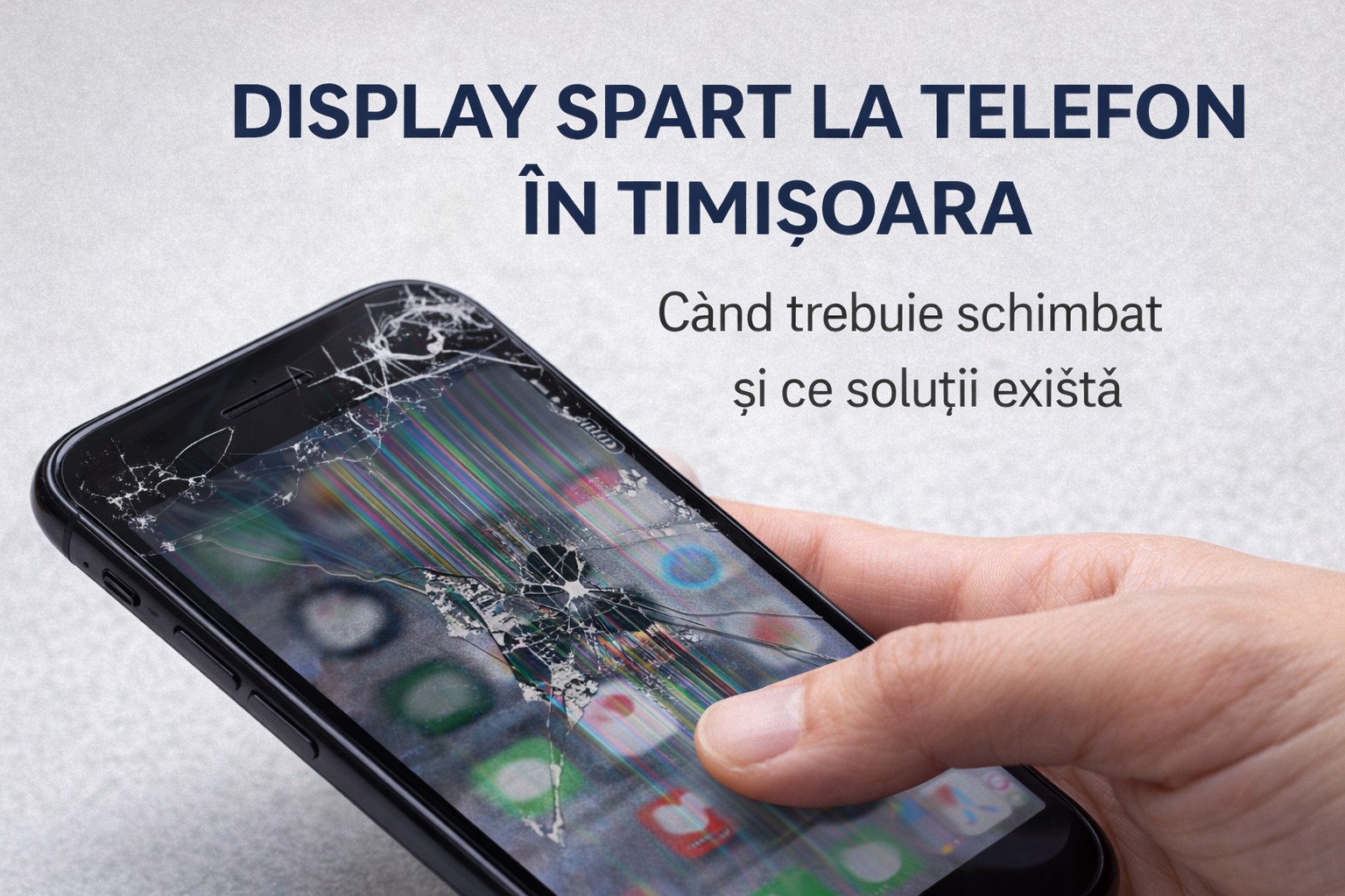 Display spart la telefon în Timișoara